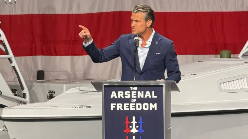 "When Texas is unleashed, we dominate": Hegseth praises defense tech startup Saronic