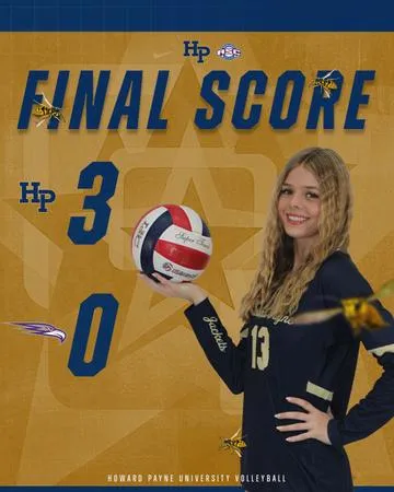 Howard Payne sweeps Ozarks in three-set victory