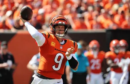Bengals QB Joe Burrow (back) active vs. Texans