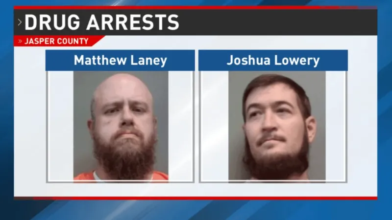 Two Kirbyville men arrested after overdose probe uncovers narcotics, weapons