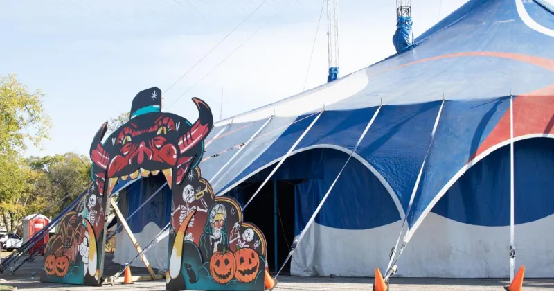 What's going on under the Big Top Tent this Denton Halloween