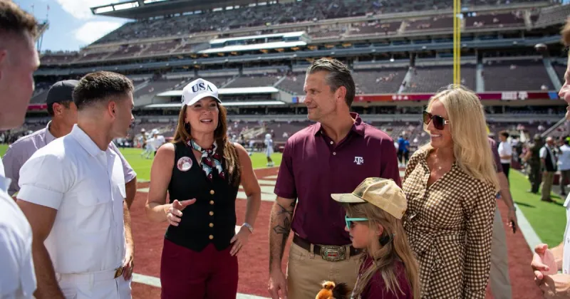 Secretary of War Hegseth speaks to A&M Corps of Cadets