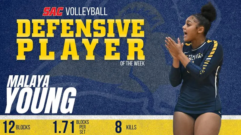 VB: Young Named Digital Scoreboards SAC Player of the Week
