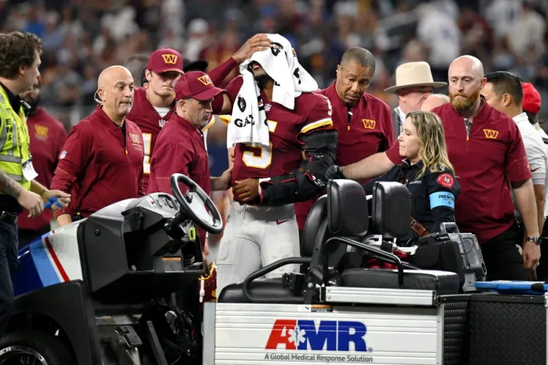While awaiting more info on Daniels' injury, the Commanders announce Mariota will start this weekend