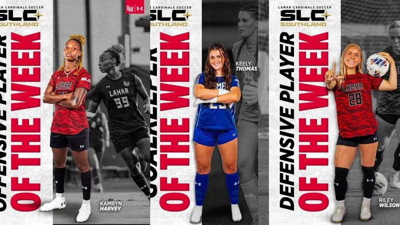 Harvey, Thomas and Wilson Sweep Southland Weekly Honors