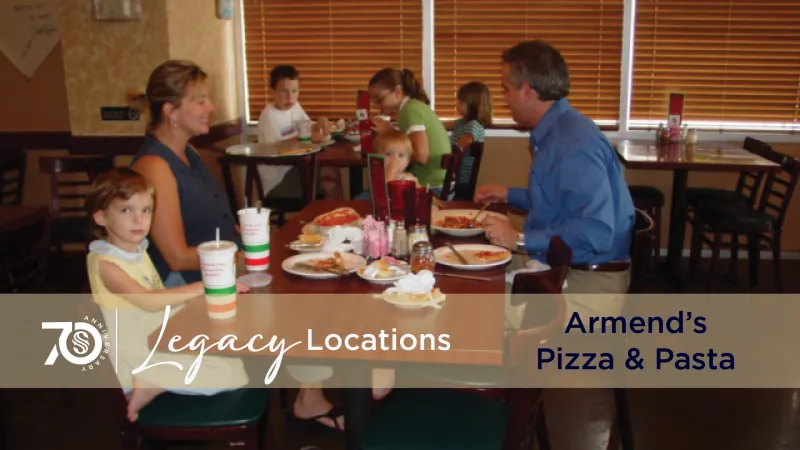 Legacy Locations: Armend's Pizza & Pasta