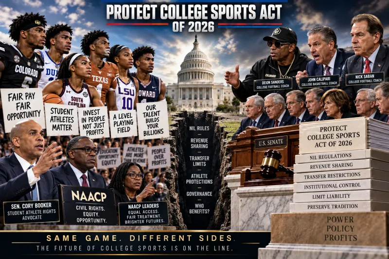 Terrance's Take: Protect College Sports will take money from Black athletes