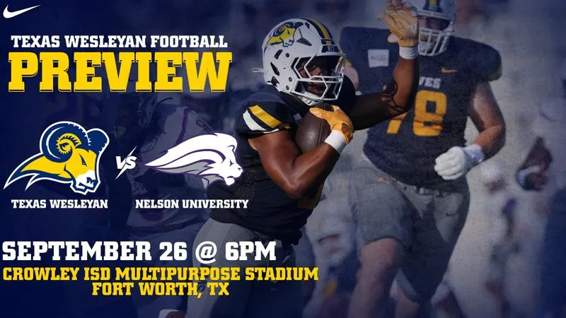FB: Texas Wesleyan vs Nelson University Preview