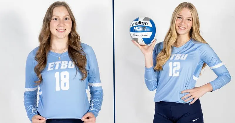 VB | ETBU's Hancock/Server Sweep ASC Weekly Awards