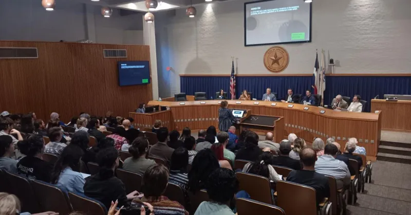 Denton holds first hearing on a data center moratorium as Core Scientific eyes more land