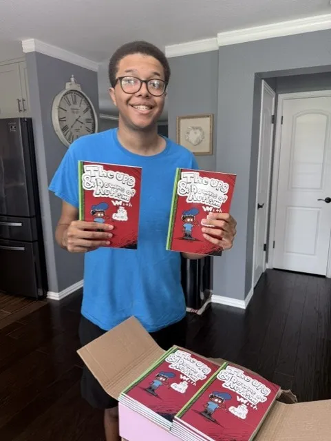 Cedar Ridge student turns autism experience into graphic novel
