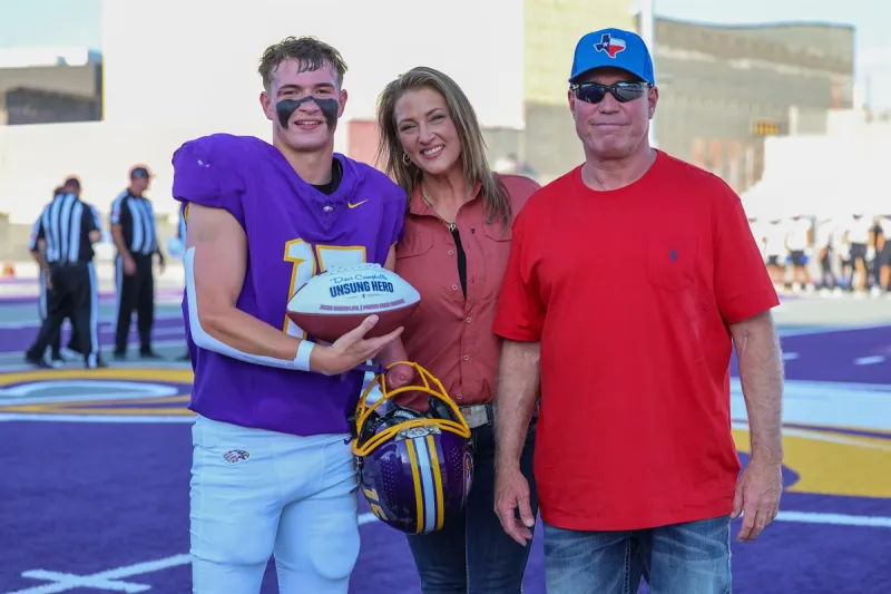 The Call of Carbajal: How a One-Armed LB Continues to Inspire Pecos fans
