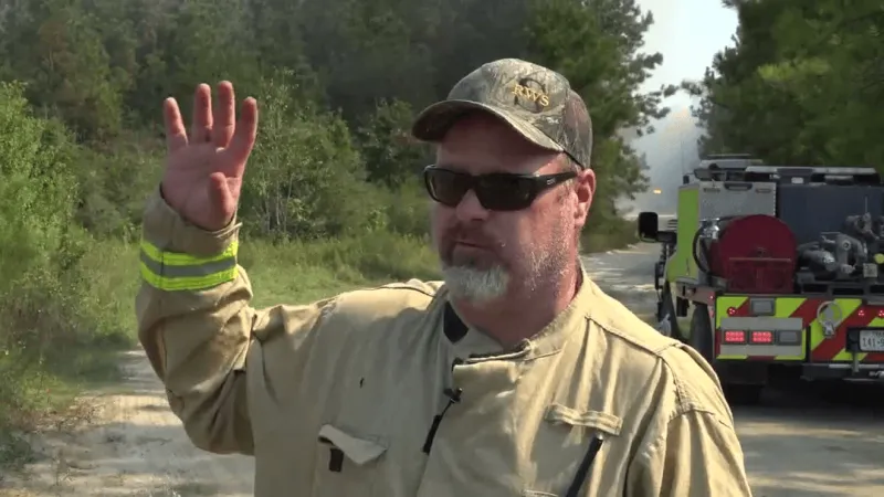 Firefighters Contain 64-Acre Jasper County Fire After Man Found Dead