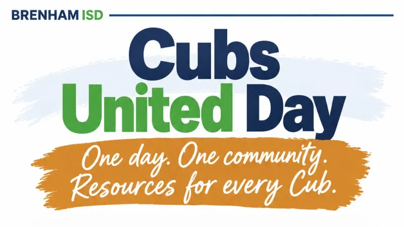 BRENHAM ISD EXPANDS COATS FOR CUBS INTO CUBS UNITED DAY