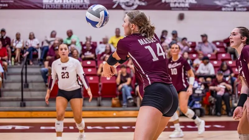 Lady Buffs Continue LSC Volleyball Action in Dallas and Denton