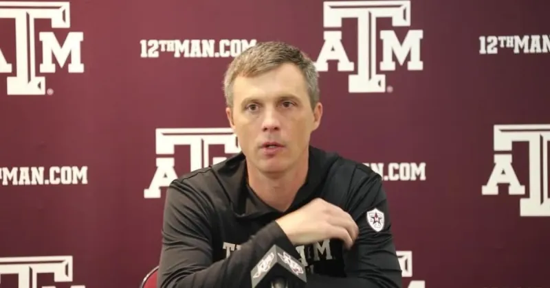 Watch: Bucky McMillan talks start of Texas A&M men's basketball practice, more