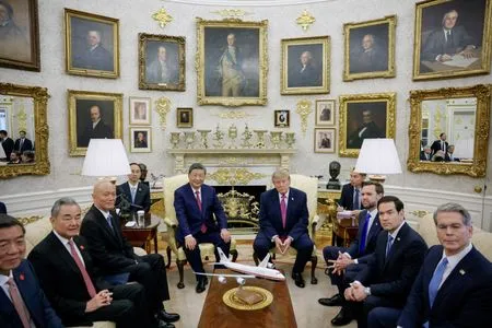 US Democrats criticize lavish Trump-Xi summit as lacking substance