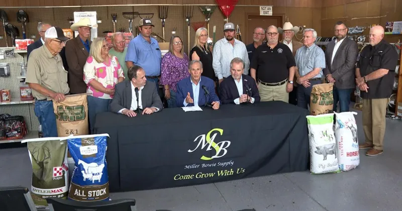 Governor Abbott promotes affordability agenda during Texarkana campaign stop