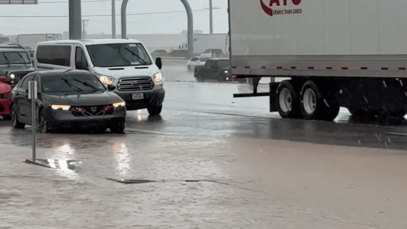 El Paso Fire Department responds to several flood-related calls amid flash flood warning