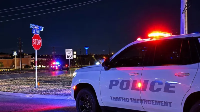 Pedestrian dead after being hit by Manor police patrol vehicle on US 290