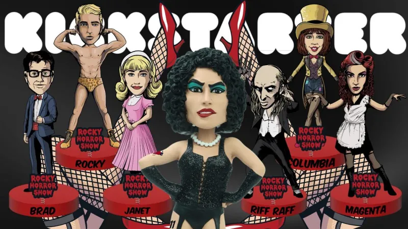 National Bobblehead Hall Of Fame Launches Rocky Horror Museum Collection
