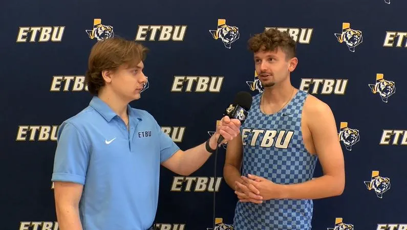 VIDEO | Tiger Talks | ETBU Cross Country with Jacob Bumpas