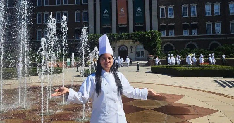 Hudson alumnus pursues culinary dreams at prestigious Culinary Institute of America