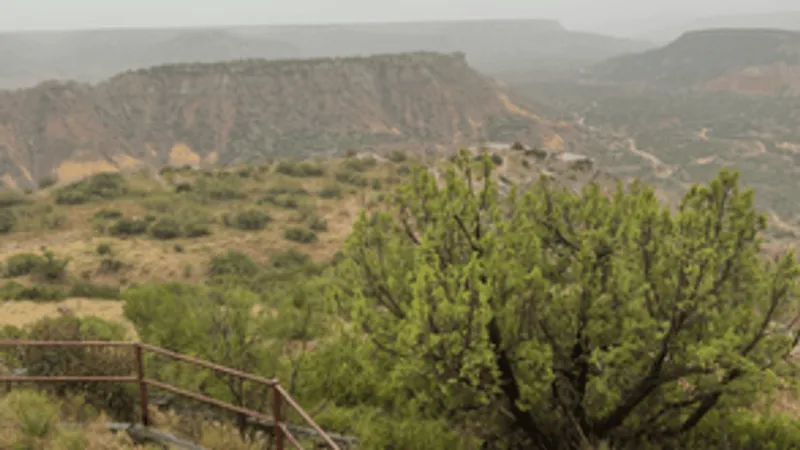 Palo Duro Canyon closes trails Friday from heavy rainfall
