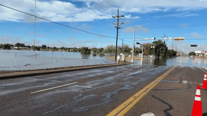 Clovis assesses damage to infrastructure and homes after severe flash flooding