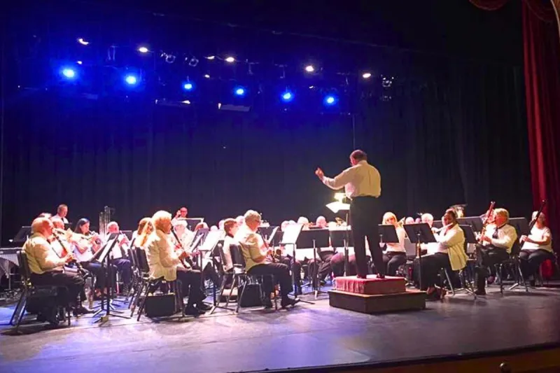 Abilene Community Band's First Fall Concert At Heritage Square