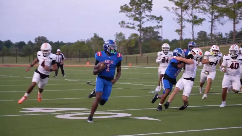 H.S. Football - Week 5 - District 9-5A-DI: LaPorte 45 West Brook 42 Final