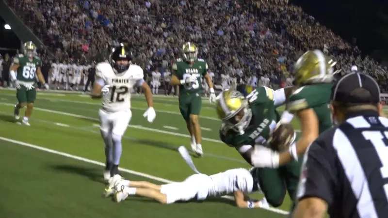 H.S. Football - Week 5 - District 9-4A-DI- LC-M 41 Vidor 7 Final