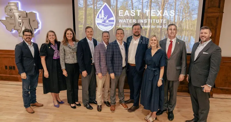 SFA, Temple Foundation launch East Texas Water Institute