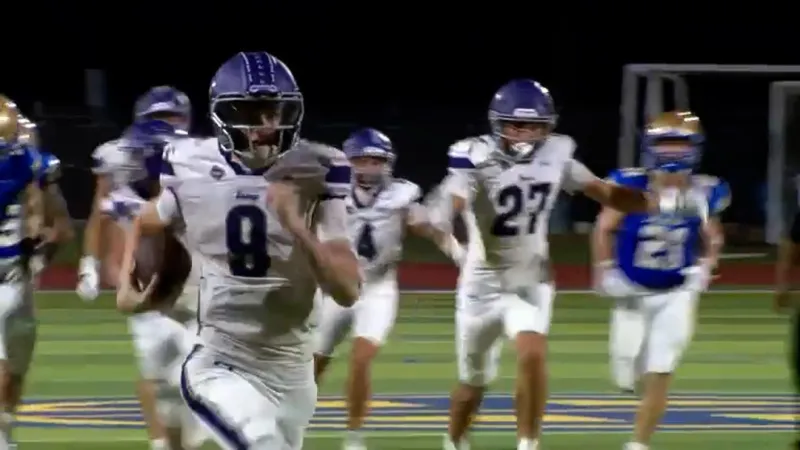 High School football highlights and scores