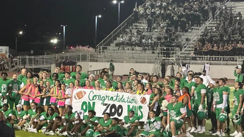 CUB FOOTBALL DEFEATS BASTROP FOR 700TH SCHOOL VICTORY