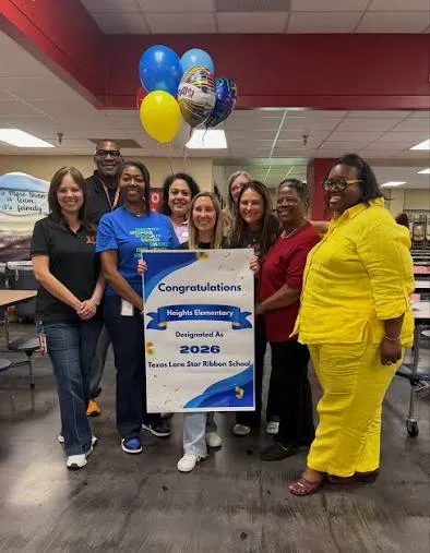 Rep. Terri Leo Wilson Celebrates Heights Elementary as 2026 Lone Star Ribbon School