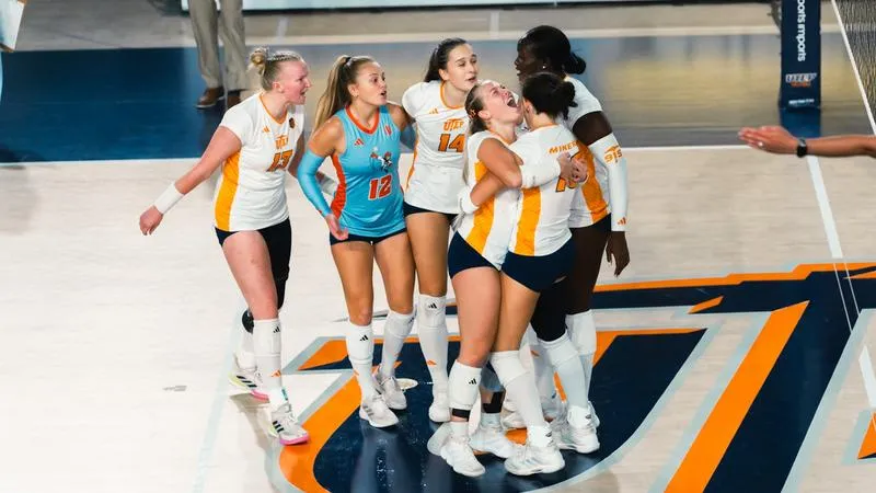 UTEP Volleyball Opens Mountain West Era with Series Sweep