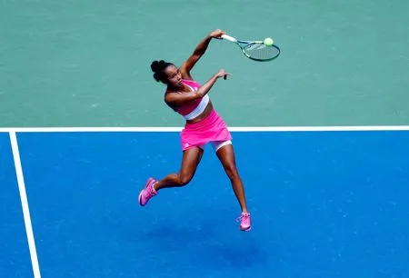 Tennis-Fernandez beats Gibson to win Singapore Open title