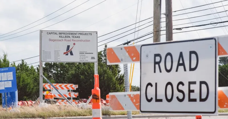 Killeen announces lane closures and road projects throughout the city