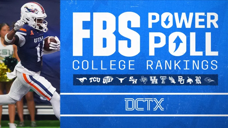 FBS Power Poll: Who Moved Up and Down after Week 4?