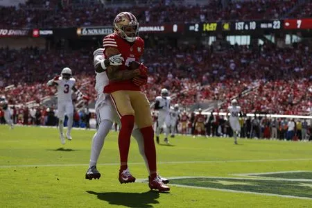 Reports: 49ers WR Mike Evans has rib strain, will be evaluated Monday