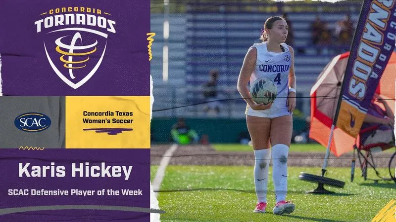 Karis Hickey Named SCAC Defensive Player of the Week