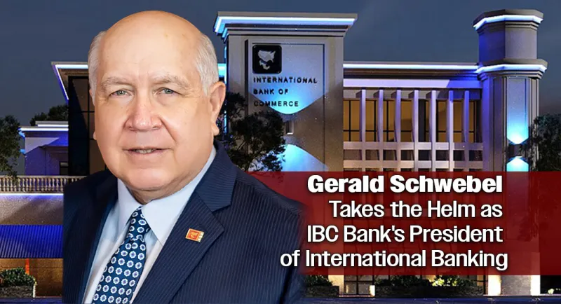 IBC Bank Promotes Gerald Schwebel to President of International Banking