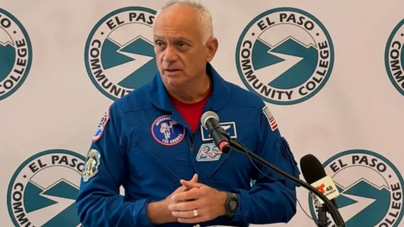 Former NASA astronaut Danny Olivas visits EPCC to encourage students to vote