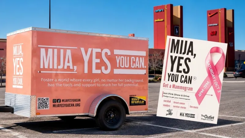 Mija, Yes You Can Hosts Breast Cancer Event at El Paso Outlets