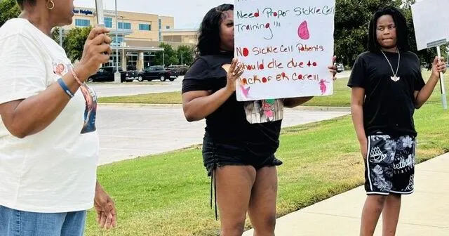 Sickle Cell Advocacy: Mourning family planning more protests outside local hospital