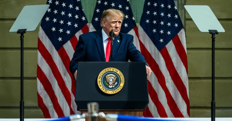 President Trump prepares to tour Peterbilt plant in Denton on Thursday