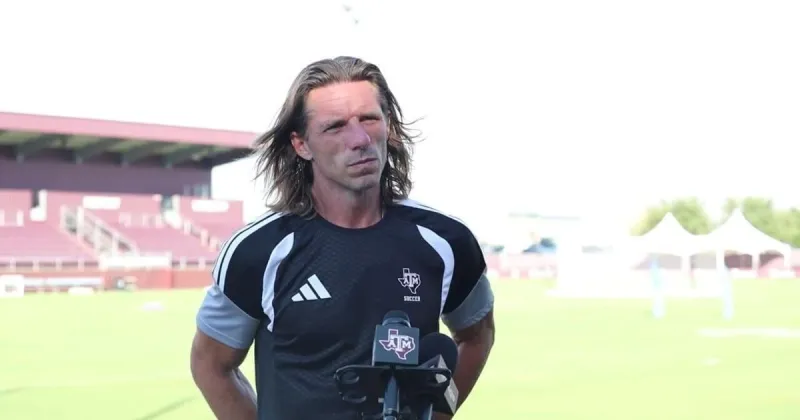 Watch: Texas A&M soccer team discusses week ahead, more