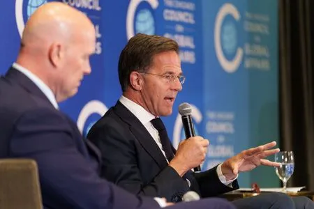 NATO alliance is defensive, Russia should stop nuclear threat, Rutte says