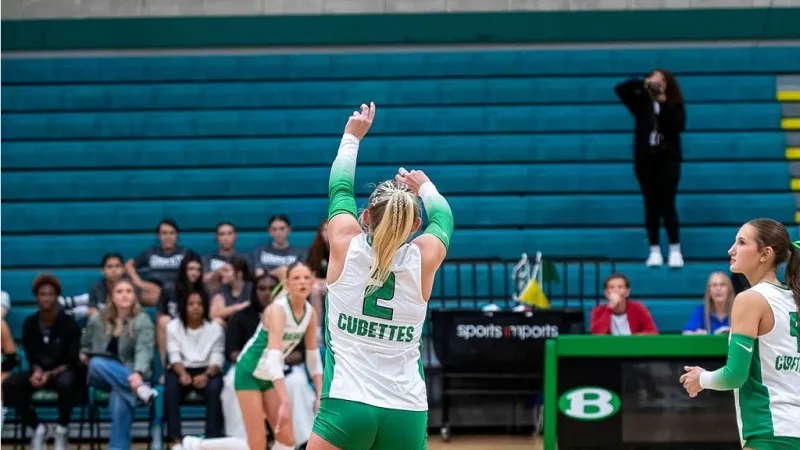 CUBETTE VOLLEYBALL ENDS FIRST HALF OF DISTRICT WITH A WIN OVER LUFKIN
